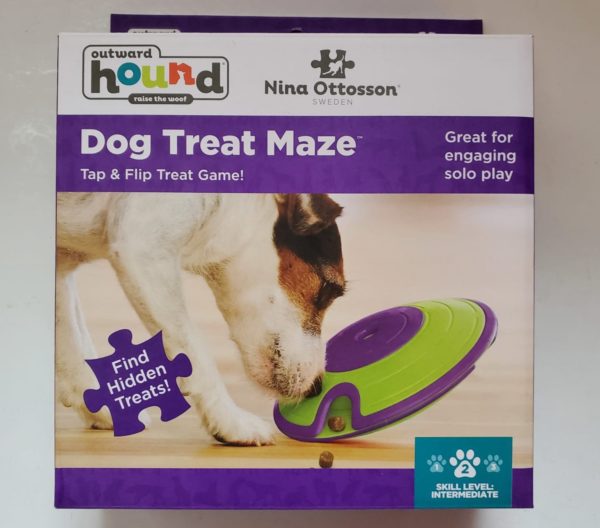 Dog treat maze