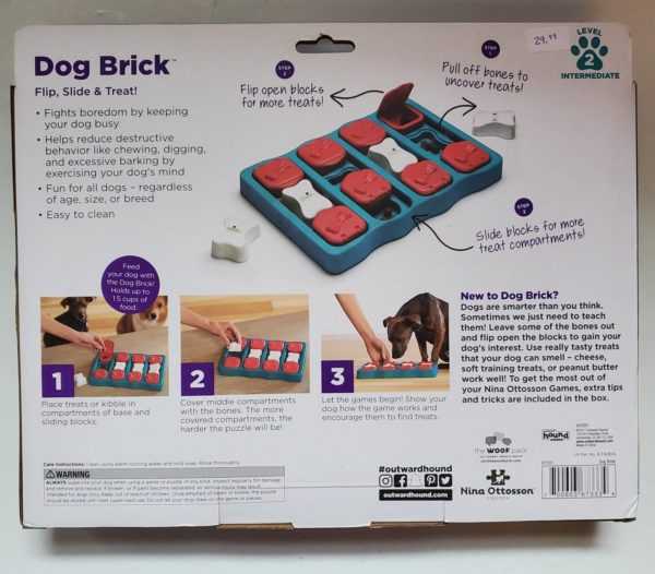 Dog brick back